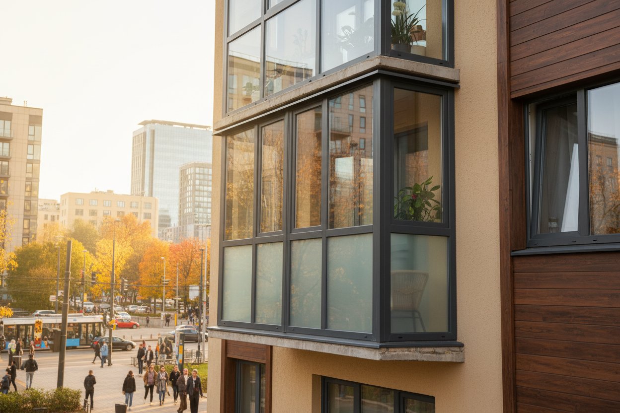 Раздвижные окна на балкон в Москве